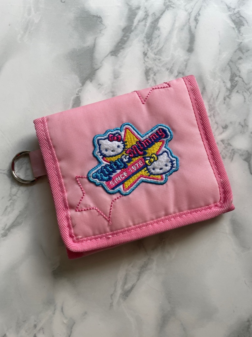 Vintage Hello Kitty wallet - Kitty and Mimmi 2002